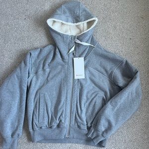 Lululemon short sweet and Sherpa jacket